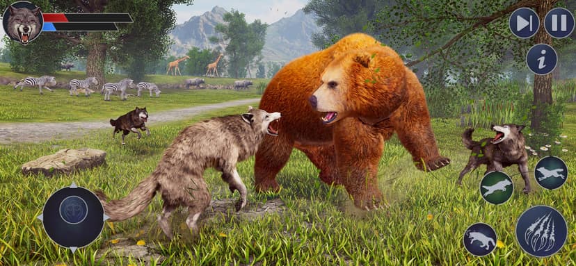 The Wild Wolf Life Simulator 2 screenshot 5 - screenshot