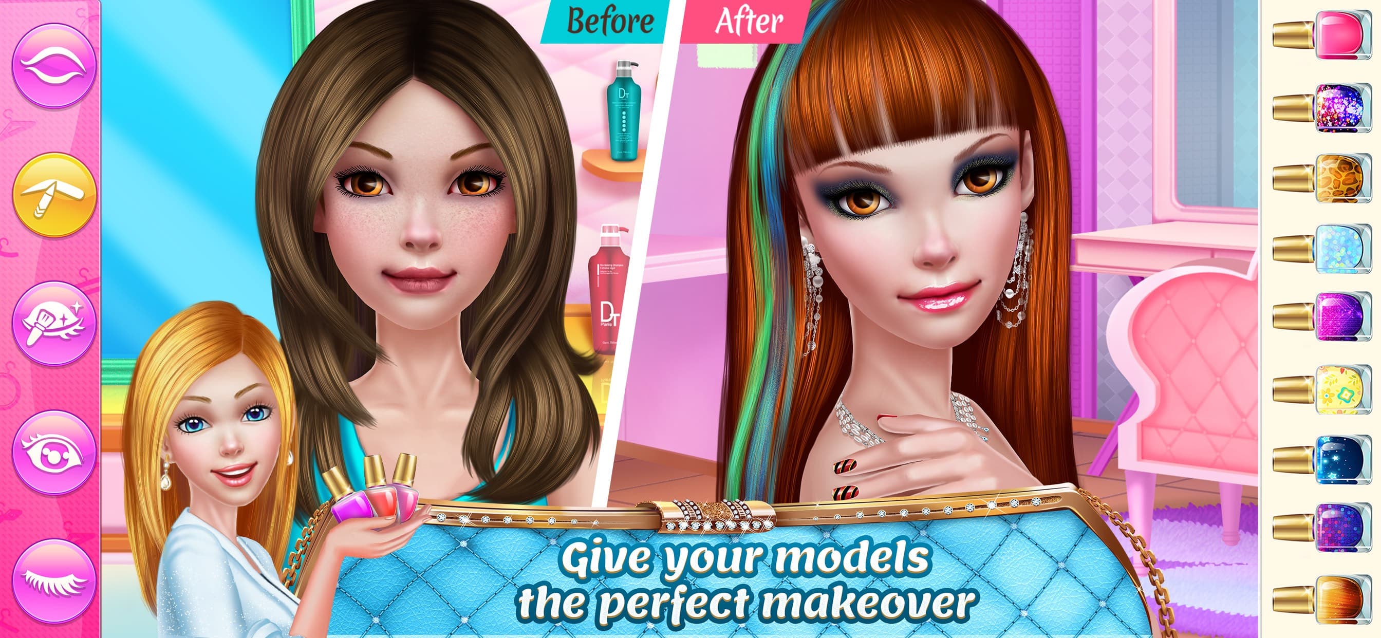 Stylist Girl: Make Me Gorgeous screenshot 3 - screenshot