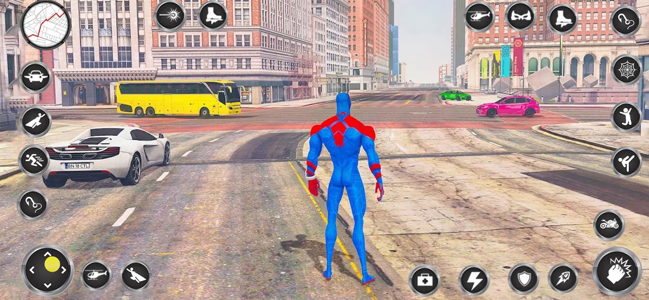 Spider Rope Hero Man Games screenshot 4 - screenshot