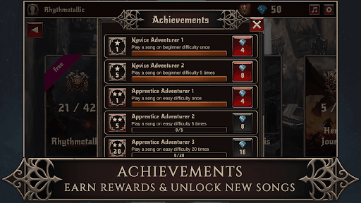 Rhythmetallic: Rock Guitar Tap screenshot 4 - screenshot