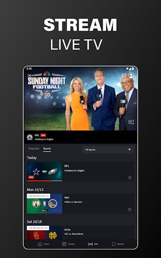 NBC Sports screenshot 6 - screenshot
