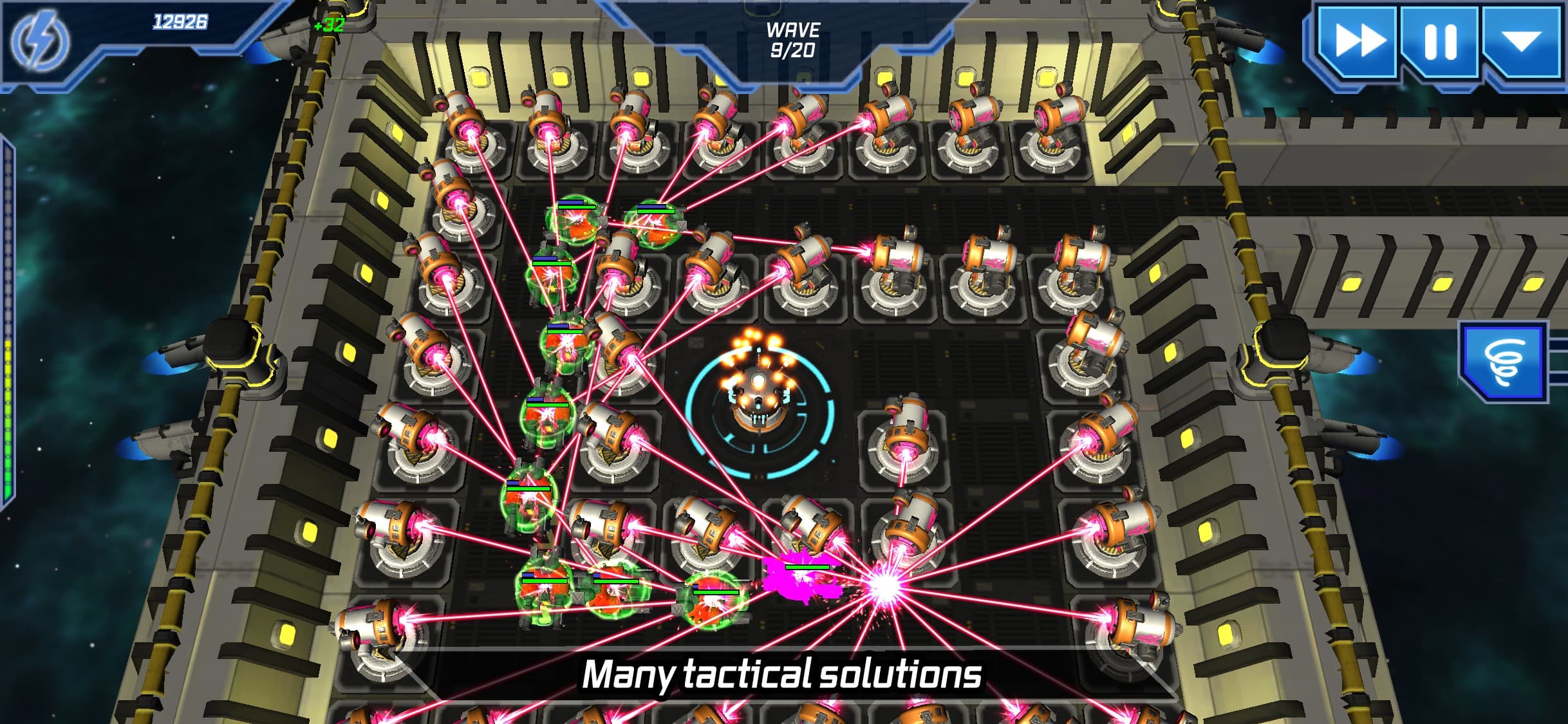 Module TD Tower Defense Sci-Fi screenshot 4 - screenshot