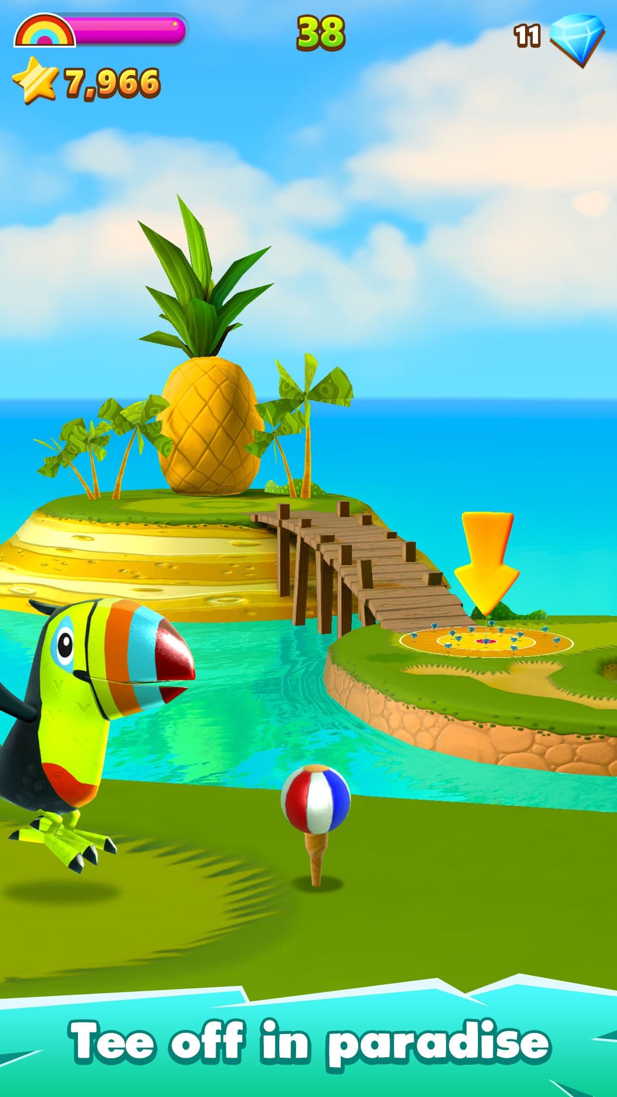 Golf Island screenshot 1 - screenshot