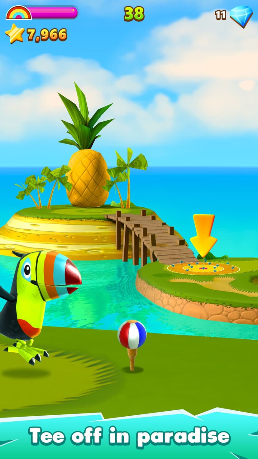 Golf Island screenshot 1 - screenshot