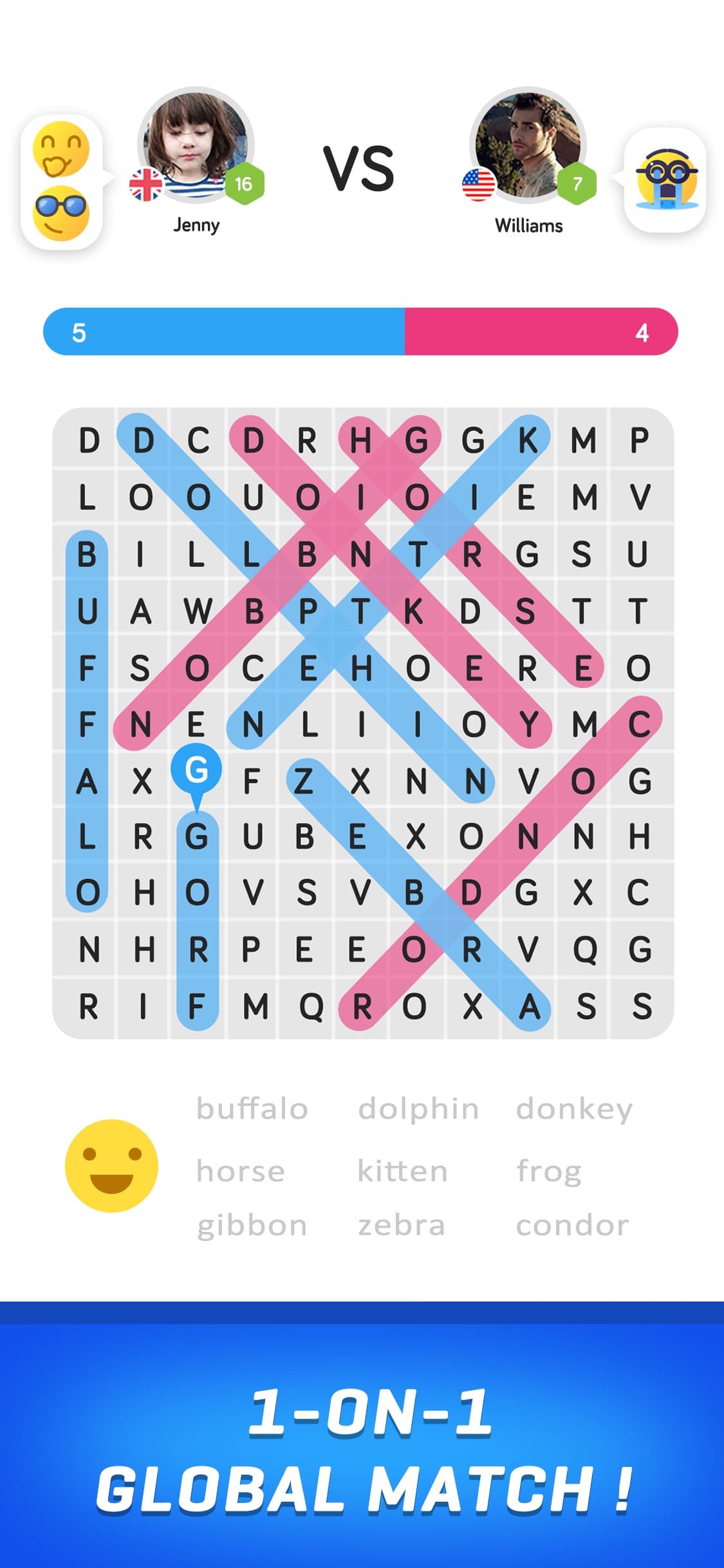 Word Search Online* screenshot 1 - screenshot