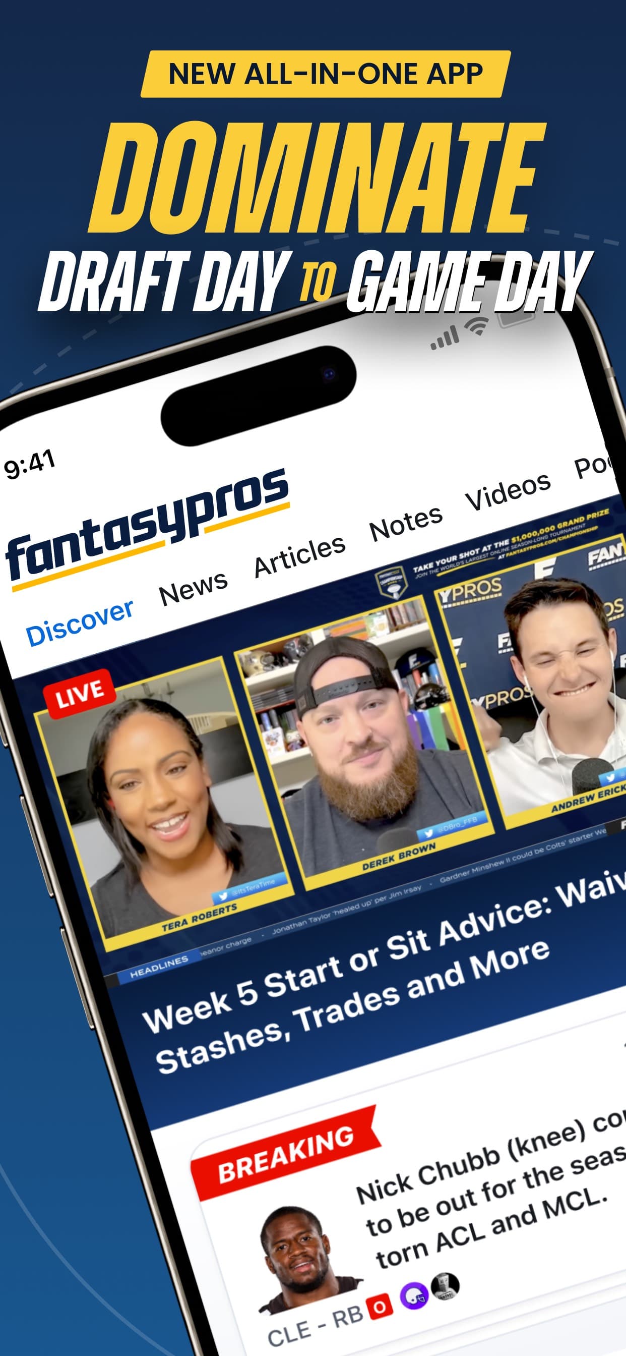 FantasyPros - Fantasy Advice screenshot 1 - screenshot