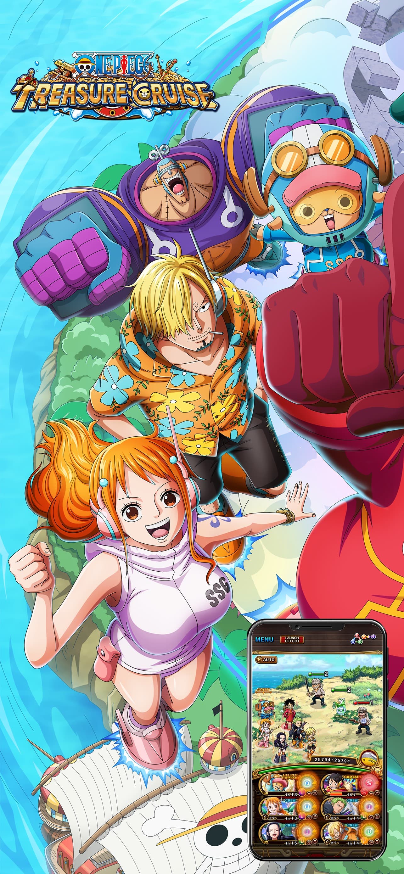 ONE PIECE TREASURE CRUISE-RPG screenshot 1 - screenshot