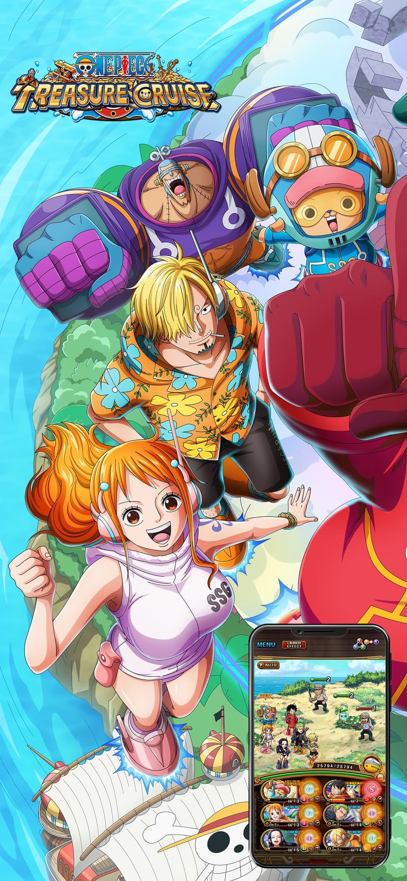 ONE PIECE TREASURE CRUISE-RPG screenshot 1 - screenshot