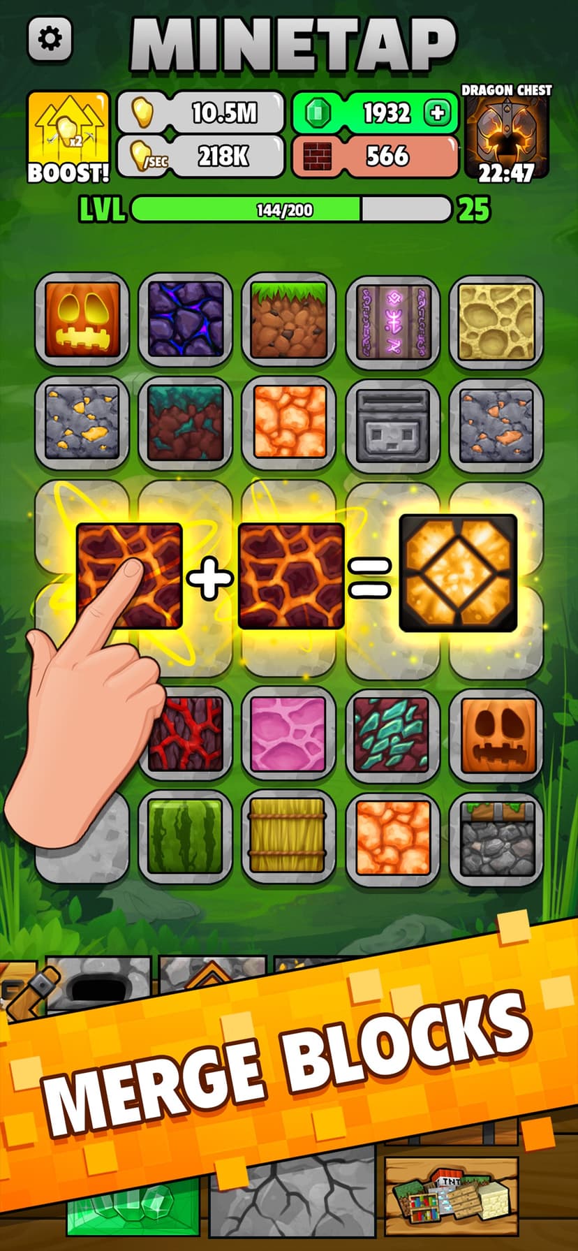 Minetap Craft Idle Mine Tycoon screenshot 2 - screenshot
