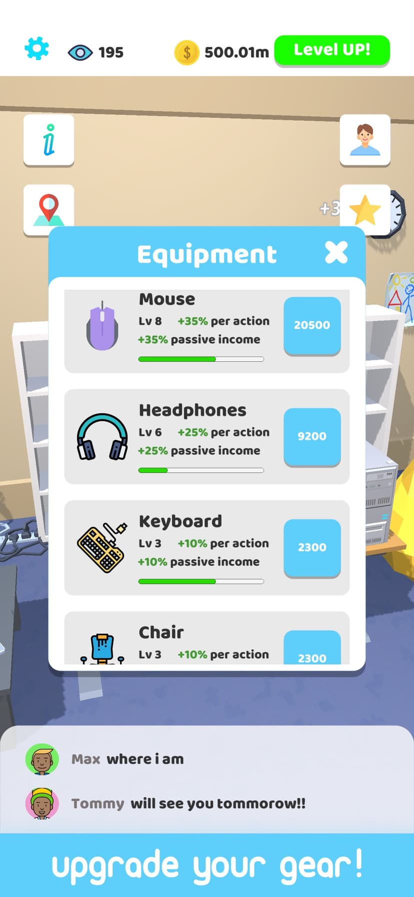 Idle Streamer! screenshot 2 - screenshot