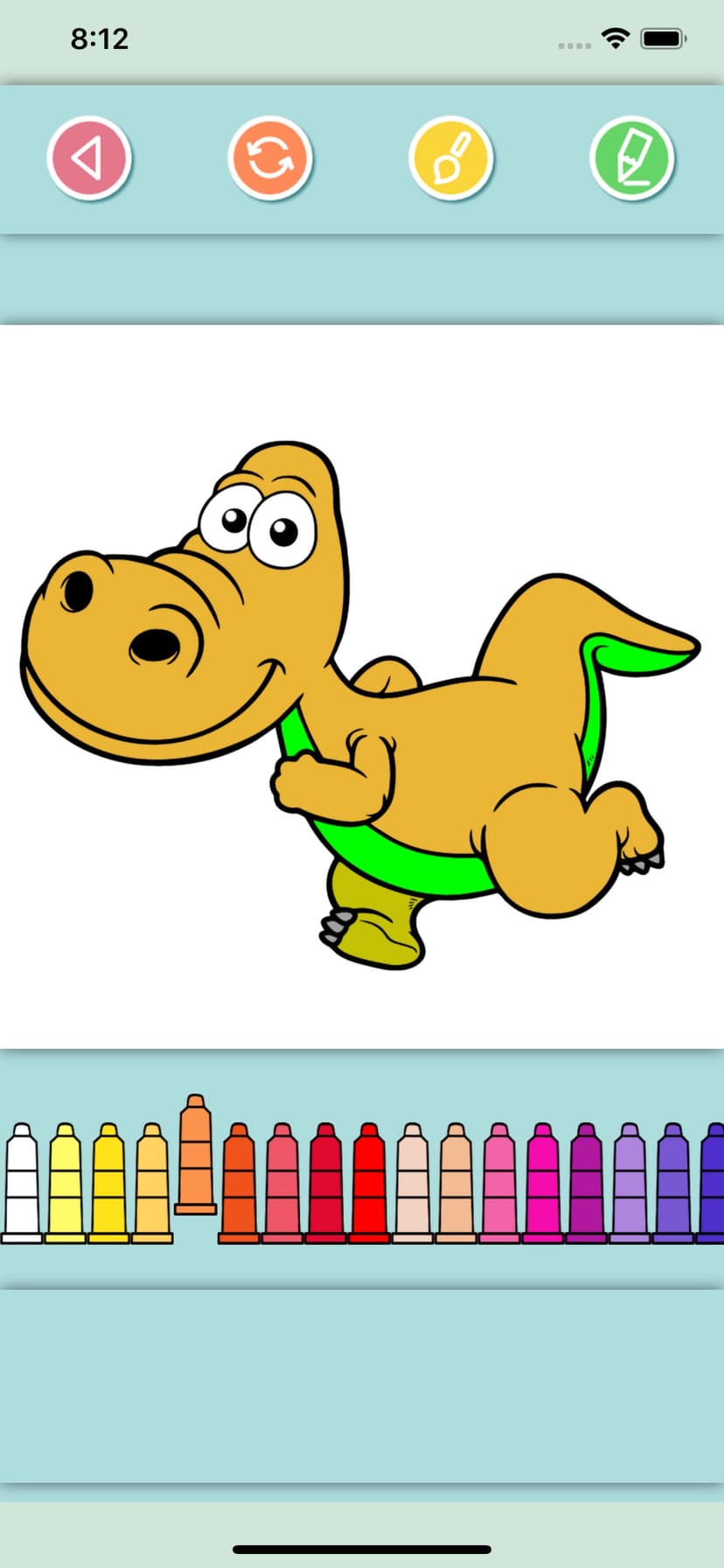 Dino Coloring Pages for Kids screenshot 5 - screenshot
