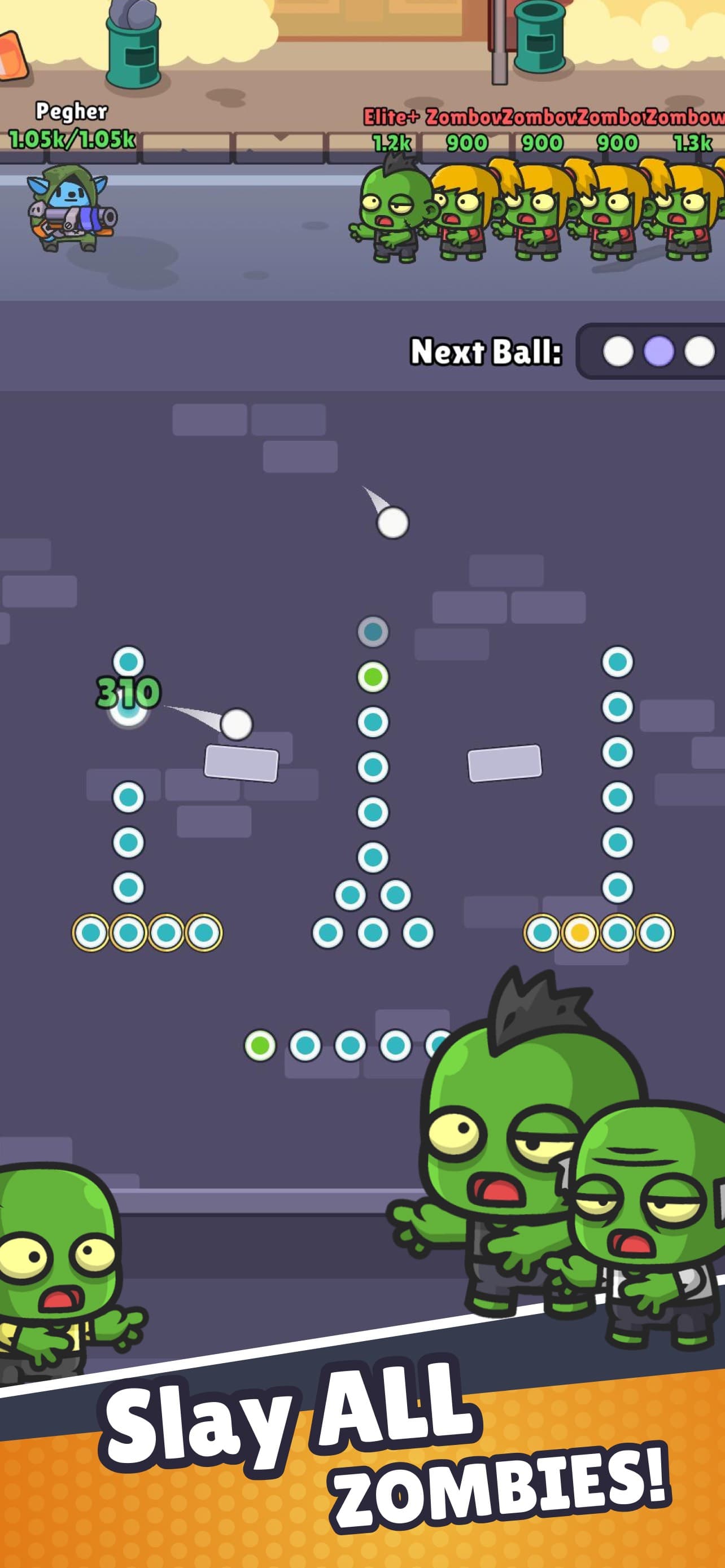 Pegher.io: Zombie Survivor screenshot 3 - screenshot