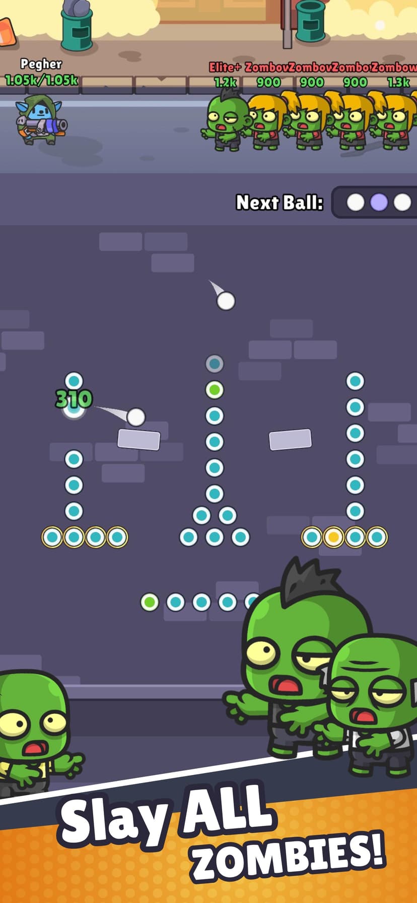 Pegher.io: Zombie Survivor screenshot 3 - screenshot