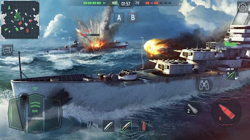 Force of Warships: War Games screenshot 4 - screenshot