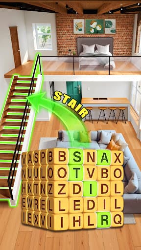 Word Cube 3D: Home Makeover screenshot 22 - screenshot