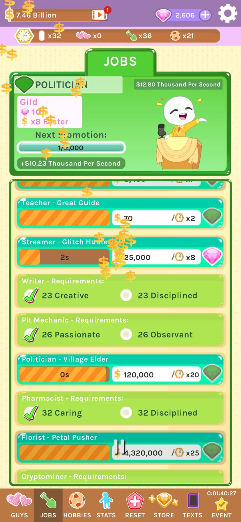 Blush Blush - Idle Otome Game screenshot 7 - screenshot