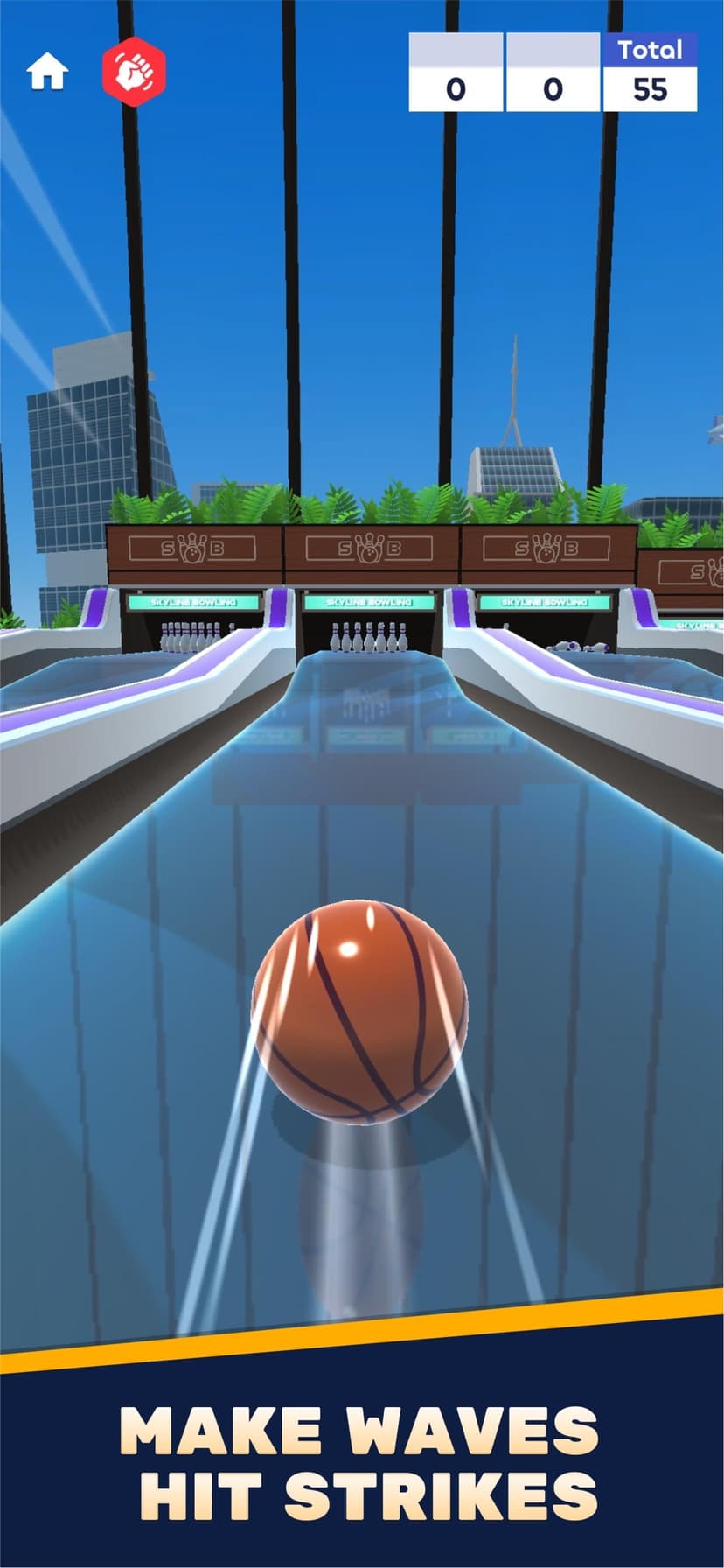 Skyline Bowling screenshot 2 - screenshot