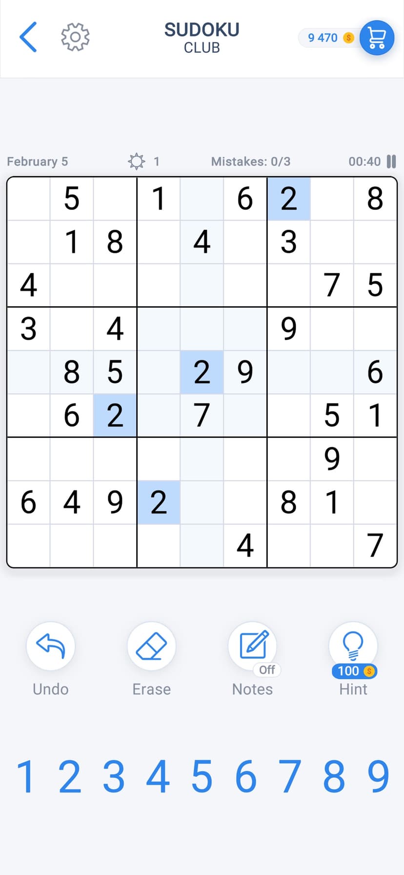 Sudoku - Daily Puzzles screenshot 1 - screenshot