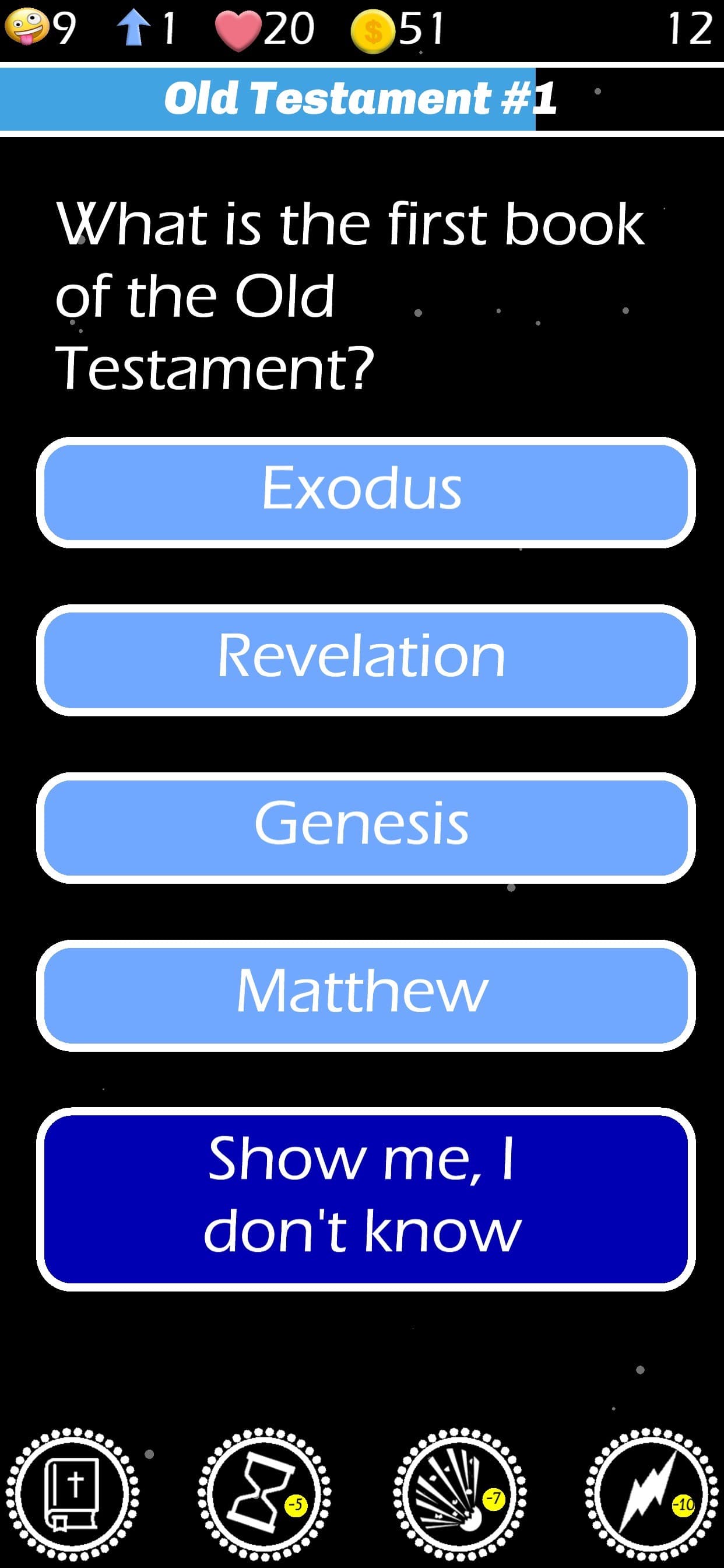 Jesus Bible Trivia Games Quiz screenshot 2 - screenshot