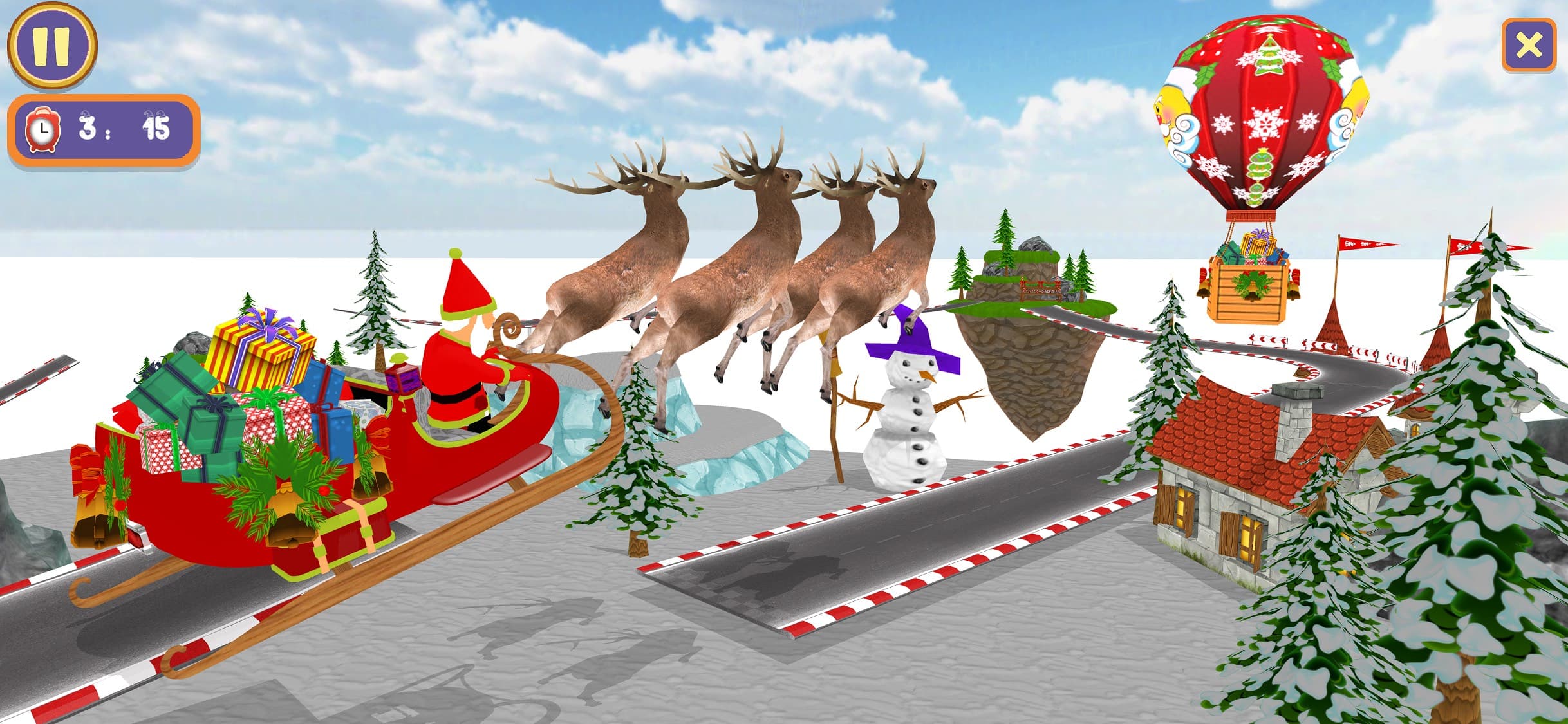 Santa Christmas Infinite Track screenshot 5 - screenshot