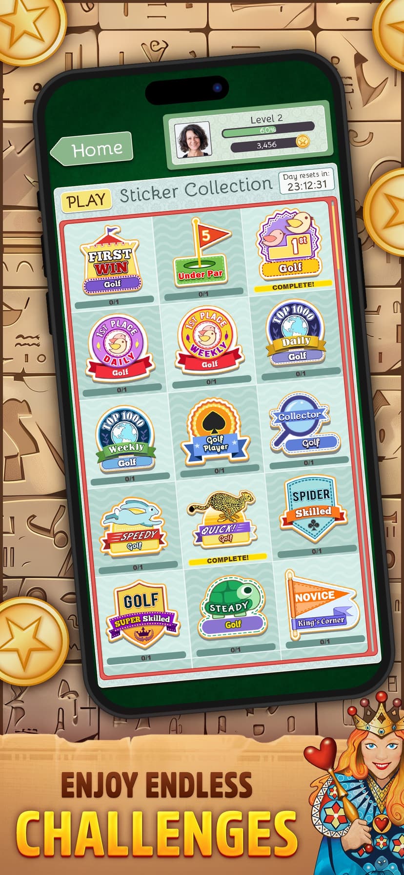 Pyramid Deluxe® Social screenshot 3 - screenshot