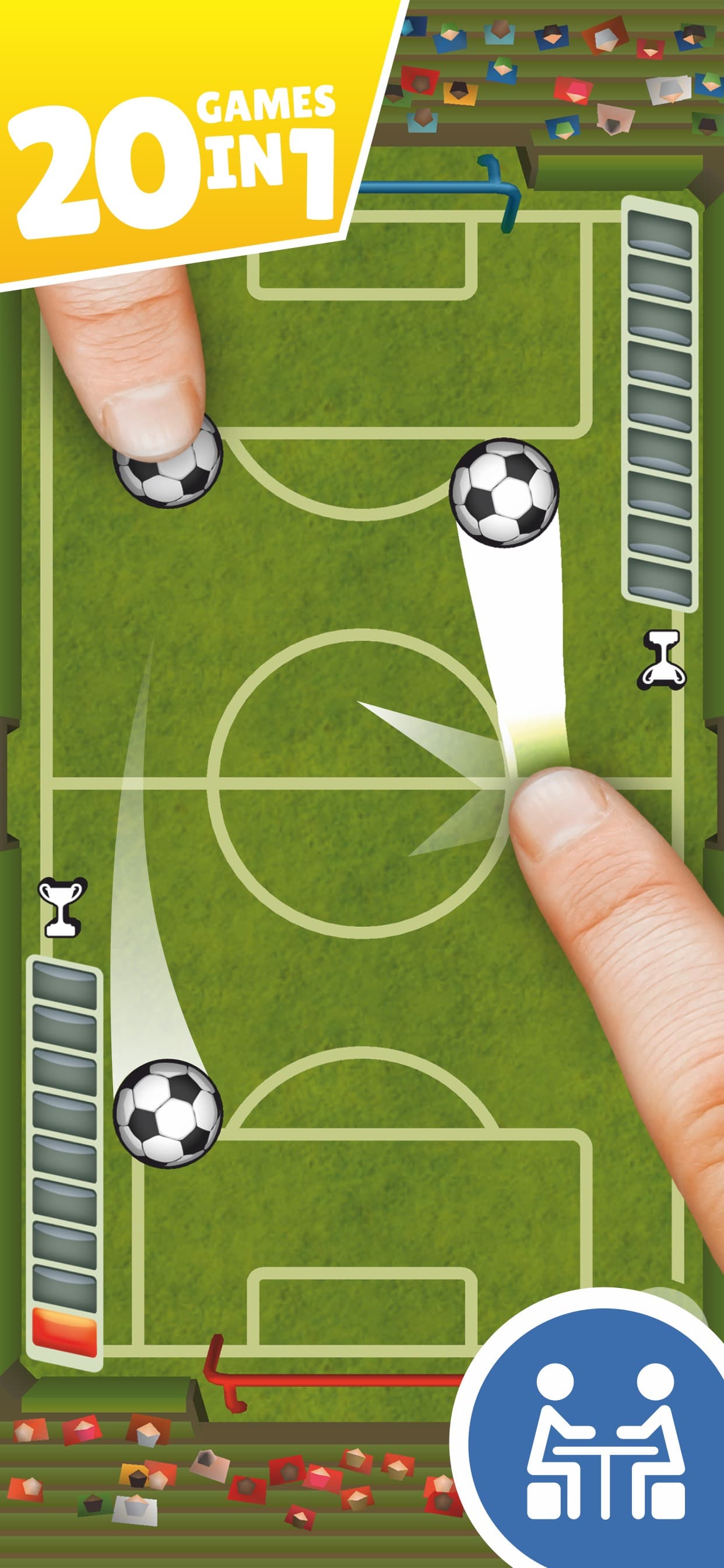 Finger Fights: 2 player games screenshot 1 - screenshot