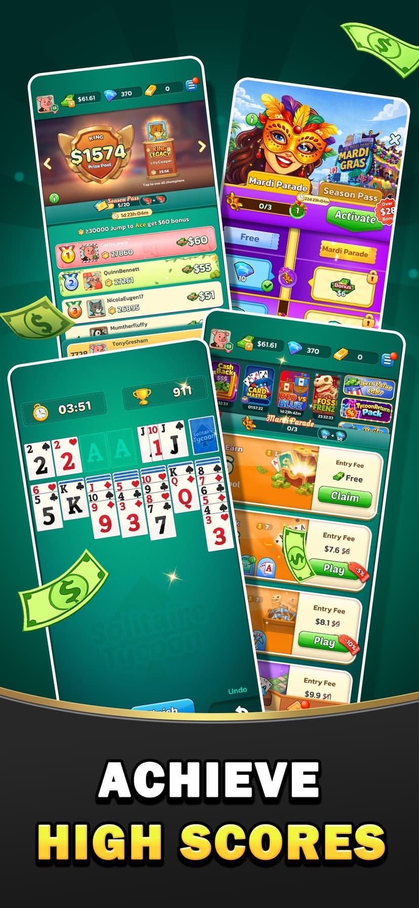Solitaire Tycoon™-Win Cash App screenshot 10 - screenshot