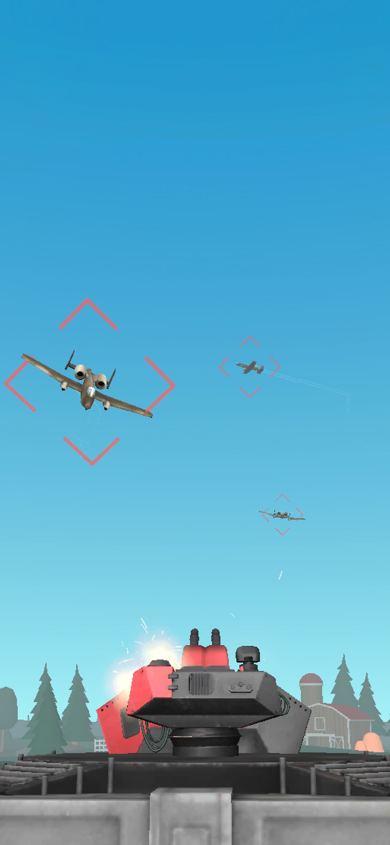 Air Defense: Airplane Shooting screenshot 1 - screenshot