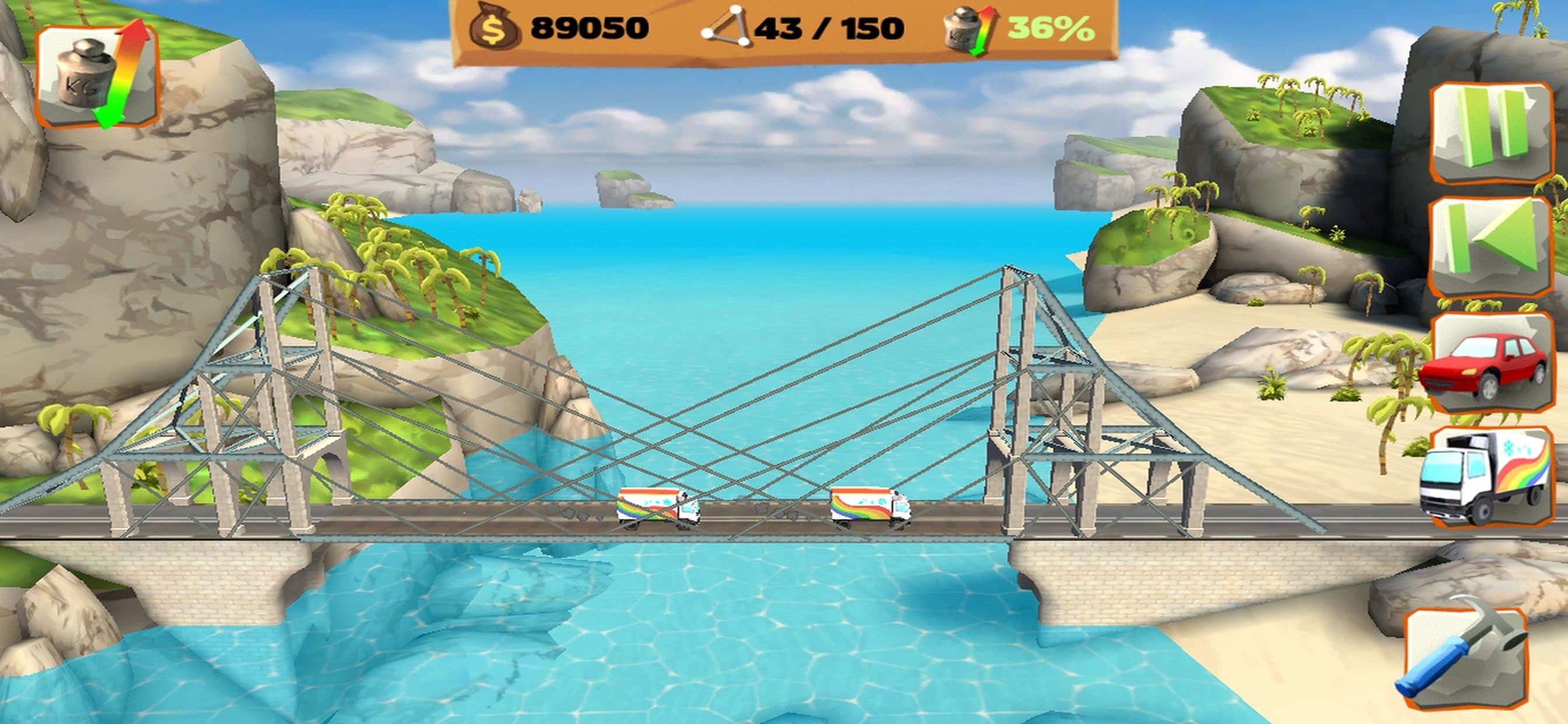 Bridge Constructor Playground! screenshot 1 - screenshot