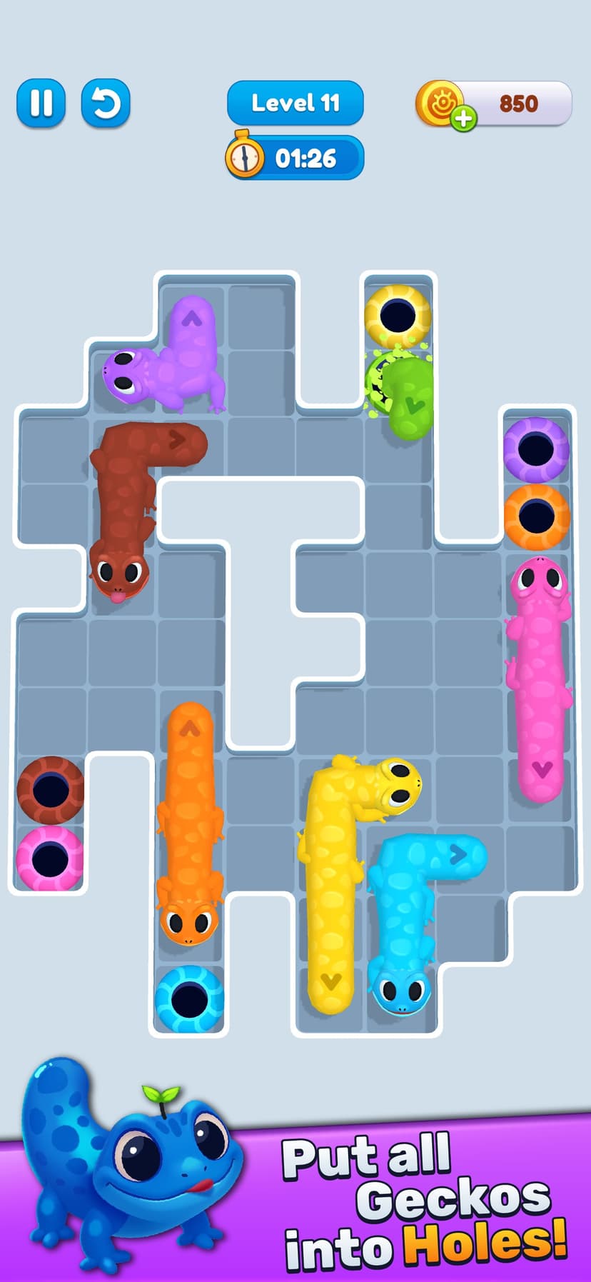 Gecko Out screenshot 1 - screenshot