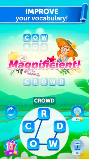 Bouquet of Words: Word Game screenshot 3 - screenshot