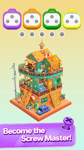Screw Sort Jam™ - Screw 3d screenshot 4 - screenshot