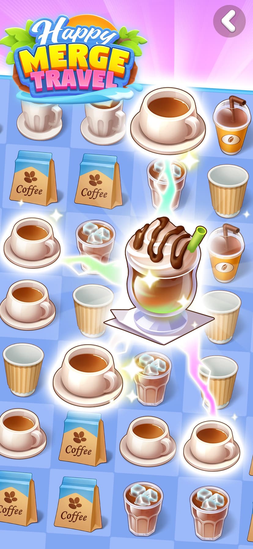 Happy Merge Travel: Cooking screenshot 2 - screenshot
