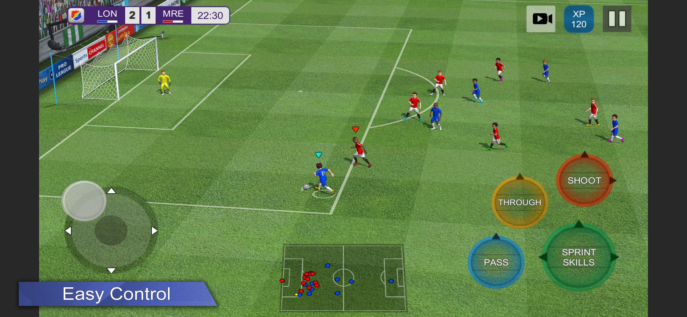 Pro League Soccer screenshot 1 - screenshot