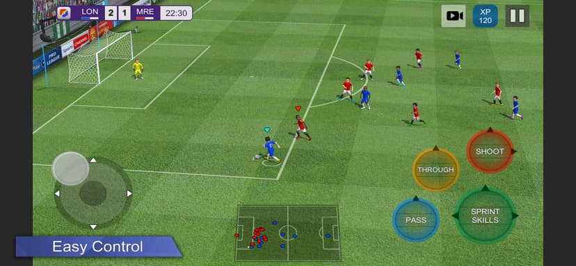 Pro League Soccer screenshot 1 - screenshot