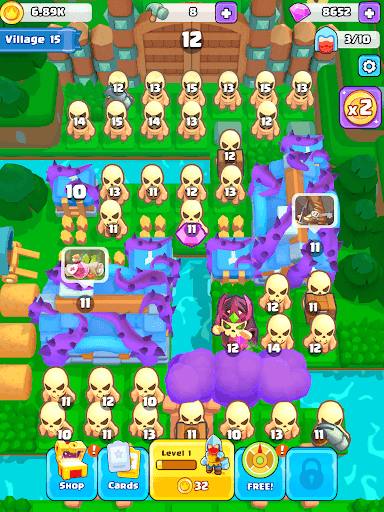 Brave Merge - Battle & Defense screenshot 14 - screenshot