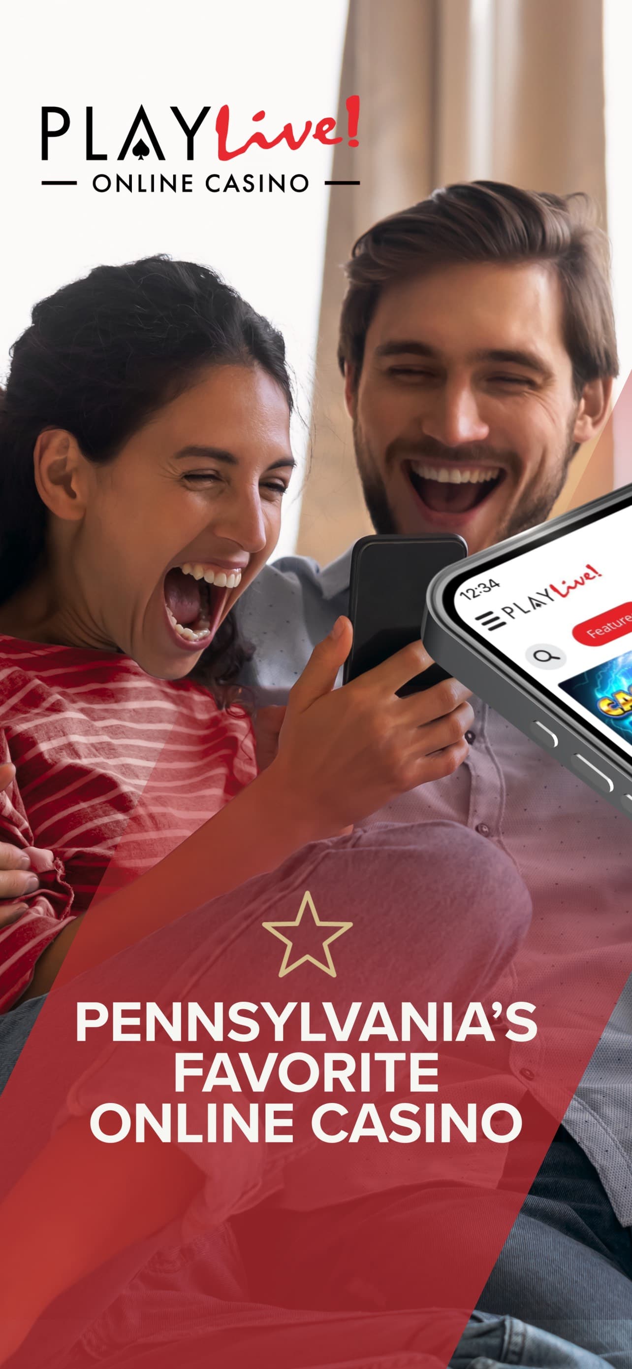 PlayLive! - Casino & Slots screenshot 1 - screenshot