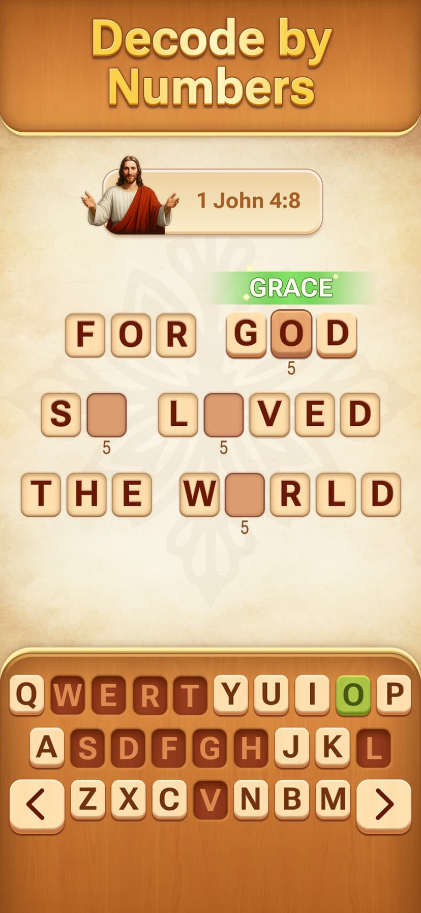 Lord’s Word - KJV Bible Puzzle screenshot 1 - screenshot