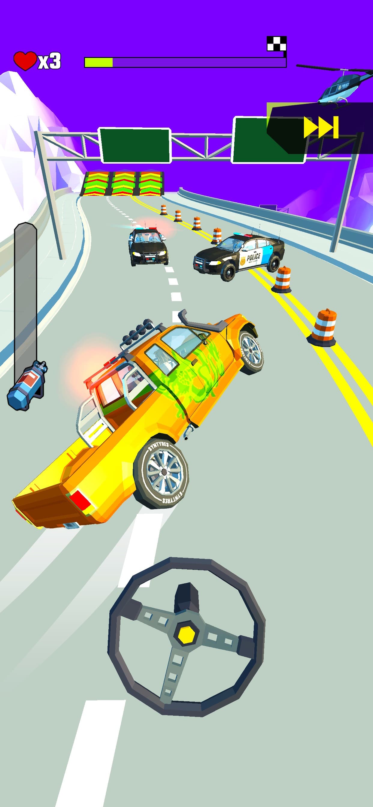 Crazy Rush 3D - Police Chase screenshot 6 - screenshot