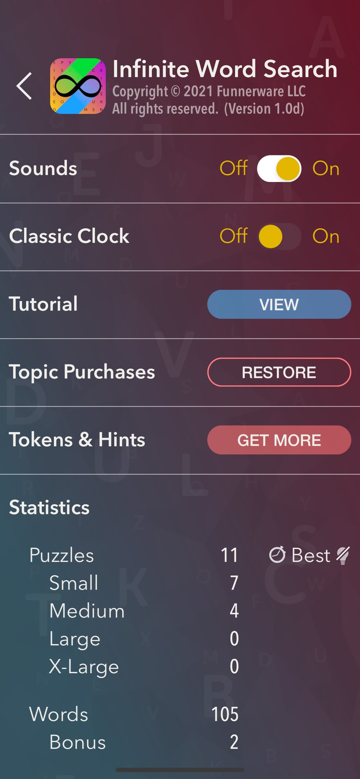 Word Search + Infinite Puzzles screenshot 7 - screenshot