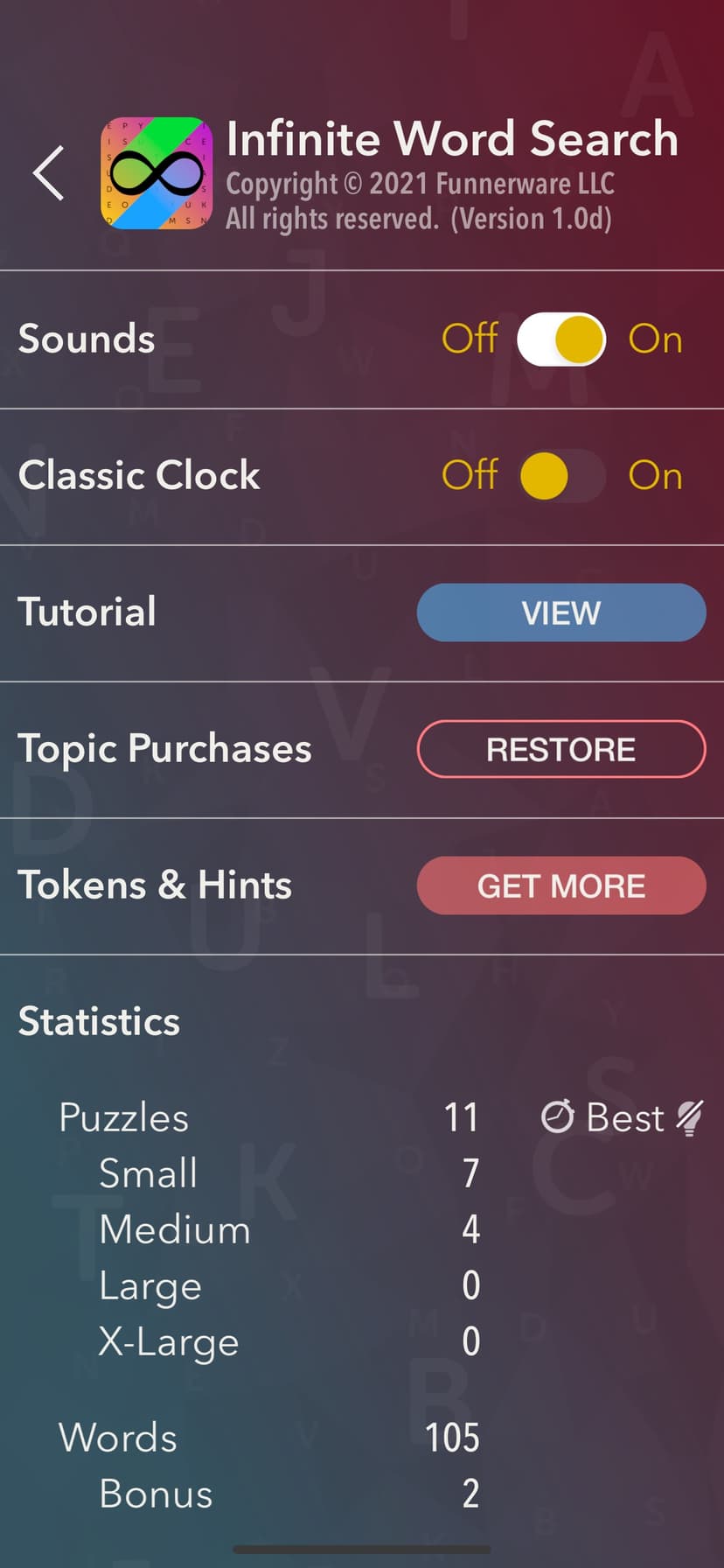 Word Search + Infinite Puzzles screenshot 7 - screenshot
