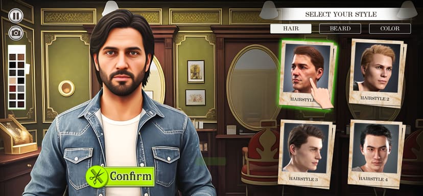 Barber Shop Hair Cut Salon 3D screenshot 3 - screenshot