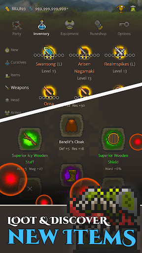 Hero of Aethric Turn Based RPG screenshot 1 - screenshot
