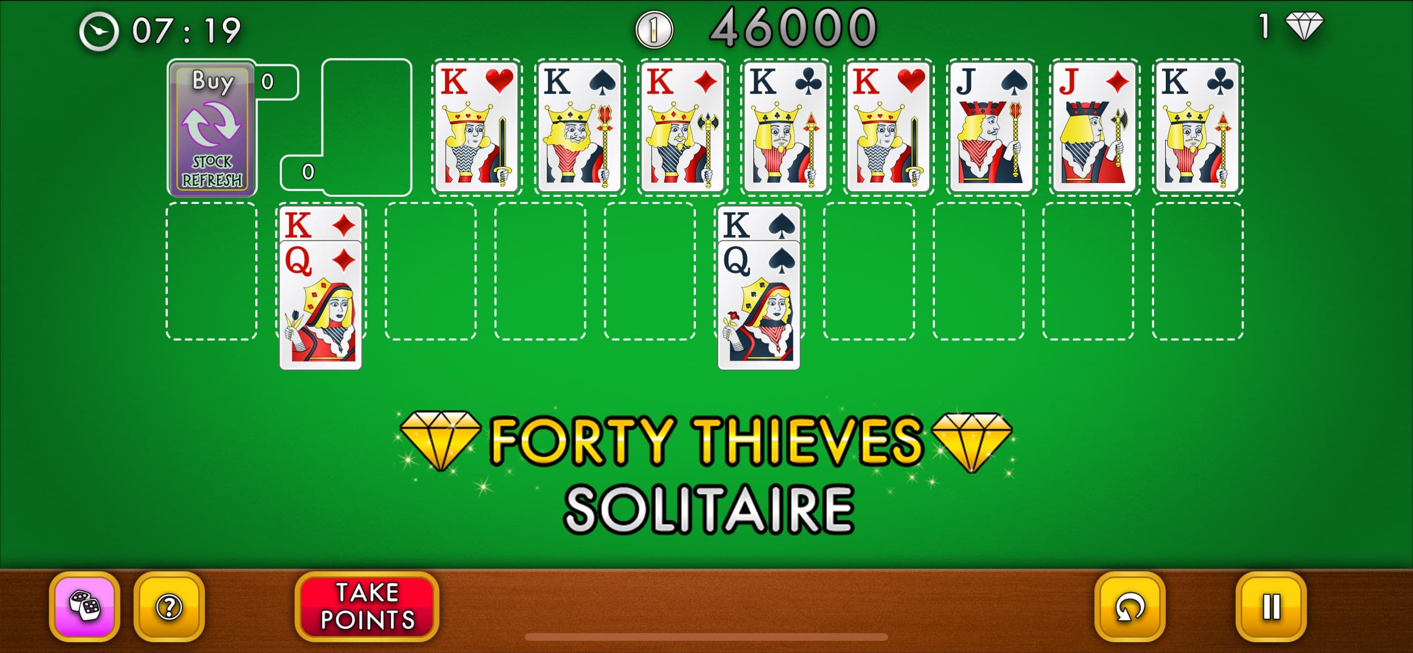 40 Thieves Solitaire Classic screenshot 4 - screenshot