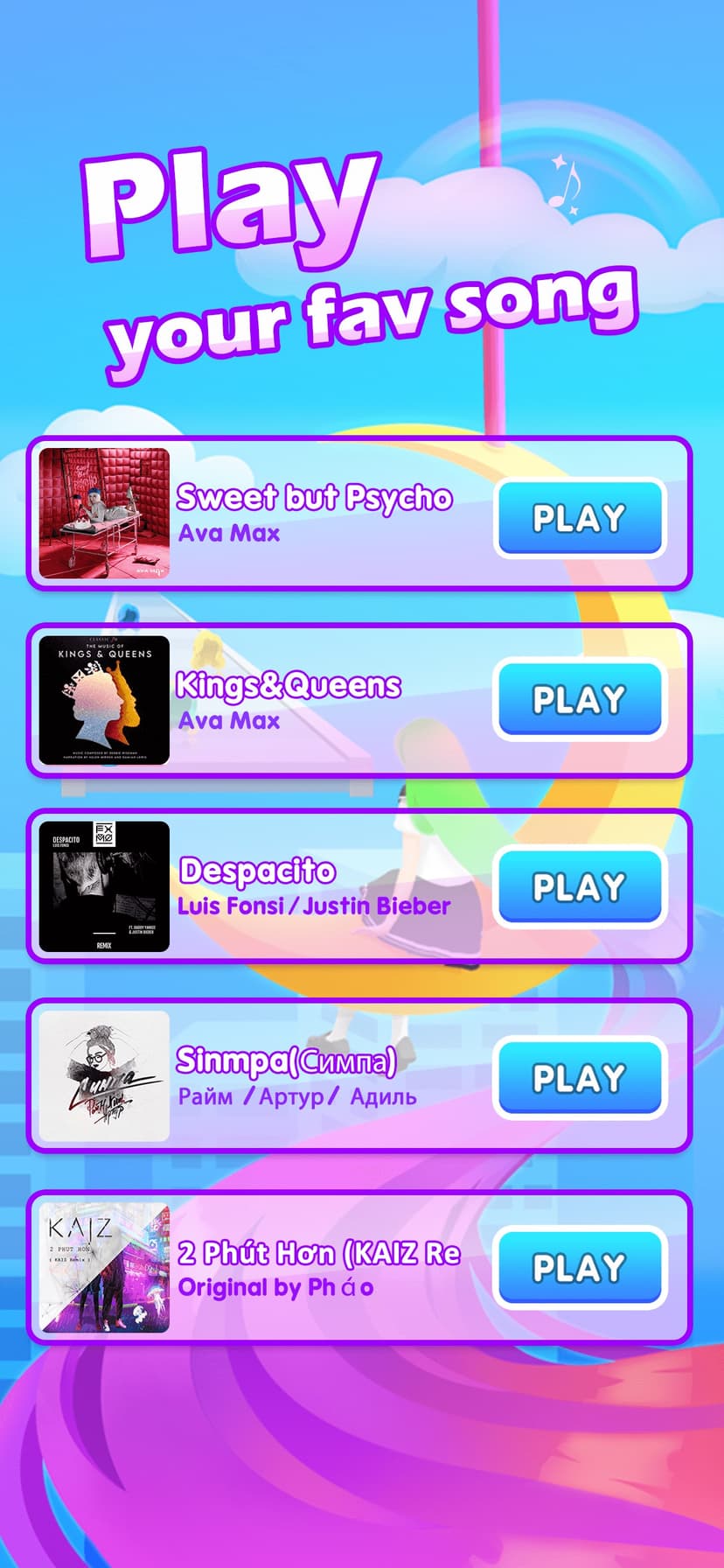 Dancing Hair: Dress Up screenshot 1 - screenshot