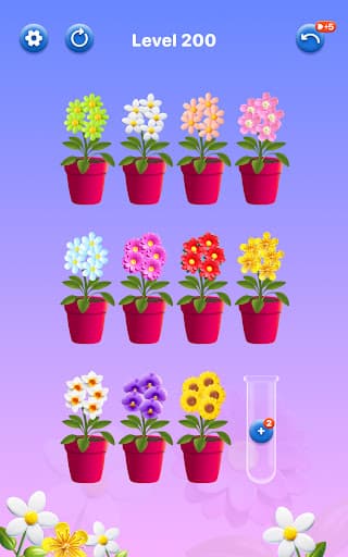 Blossom Sorting: flower games screenshot 7 - screenshot