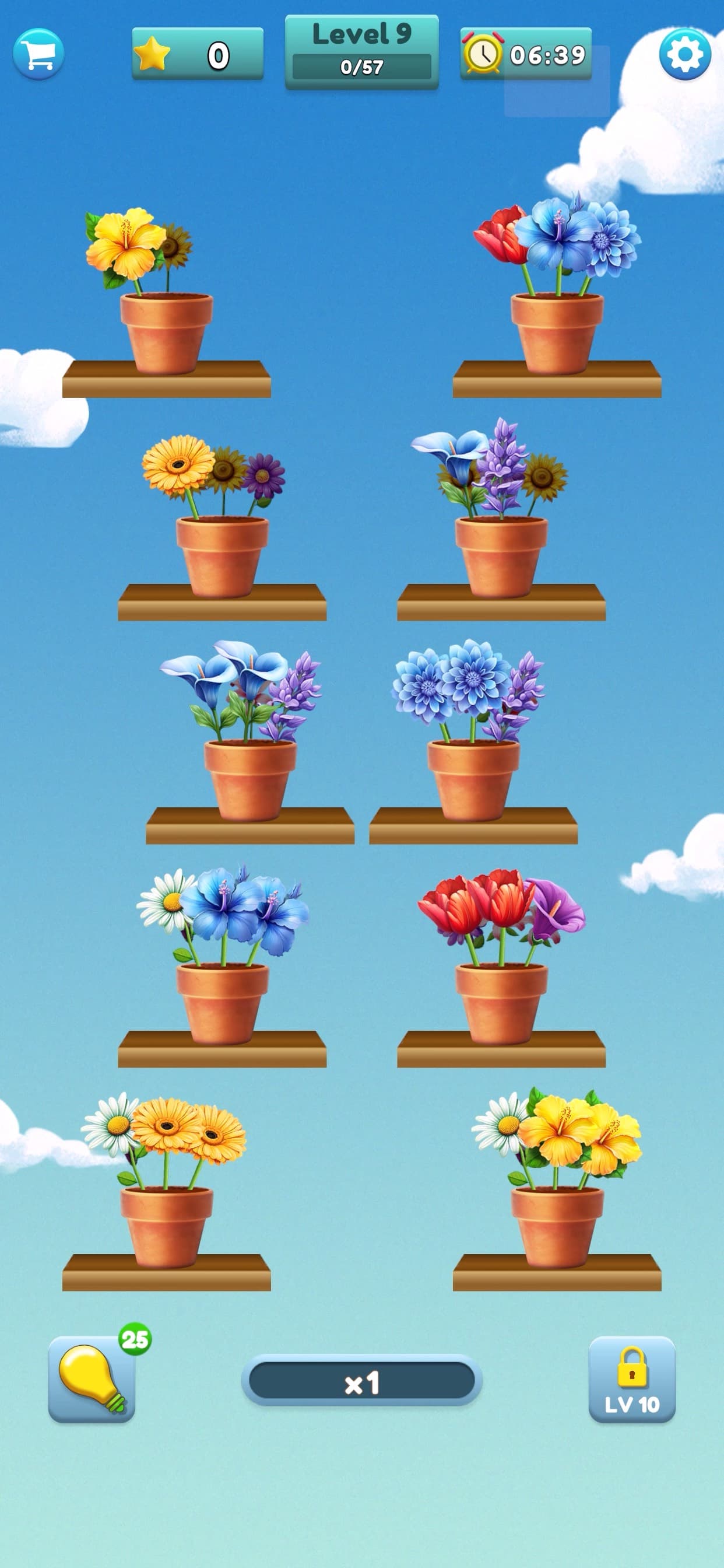 Flower Matching Game screenshot 4 - screenshot