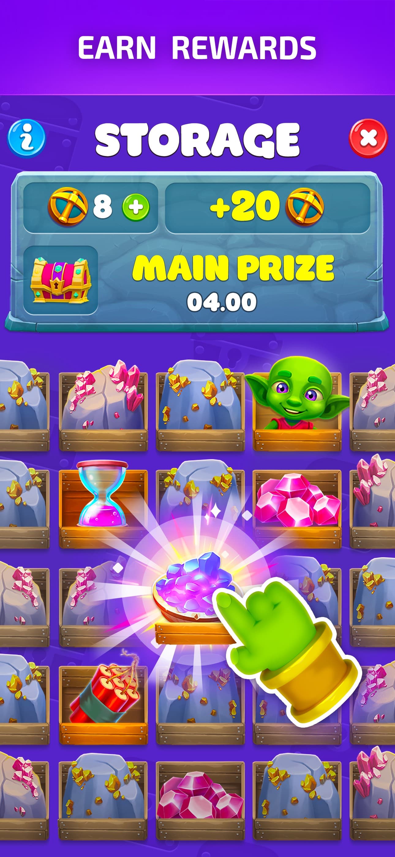 Goblins Wood: Gold Miner Game screenshot 4 - screenshot