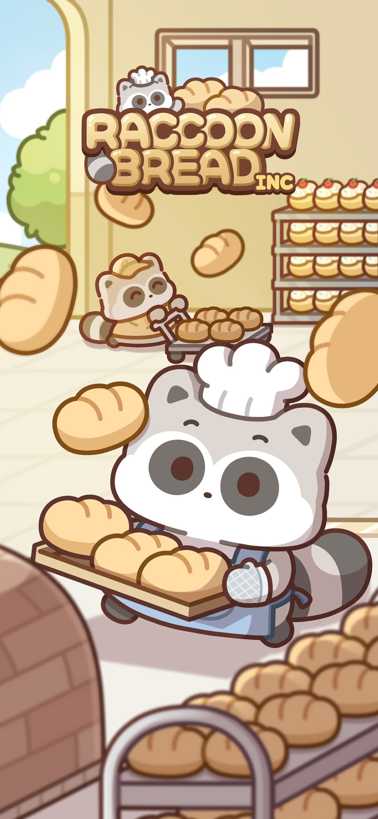 Raccoon Bread Inc: Idle Tycoon screenshot 1 - screenshot