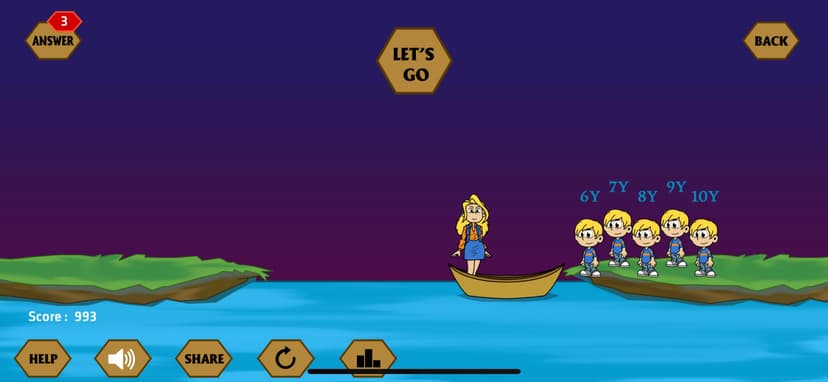River Crossing IQ - IQ Test screenshot 2 - screenshot